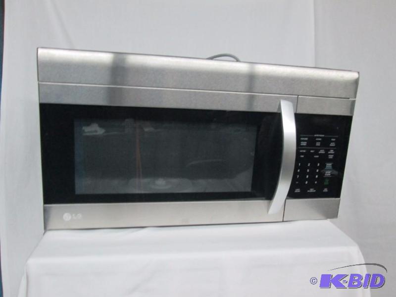 LG 1.6 CU. FT. NON-SENSOR OVER THE RANGE MICROWAVE OVEN