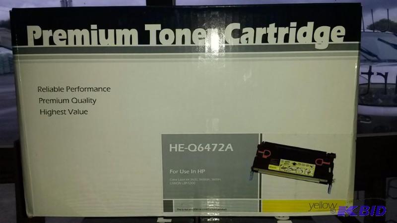 Yellow Toner Cartridge for HP