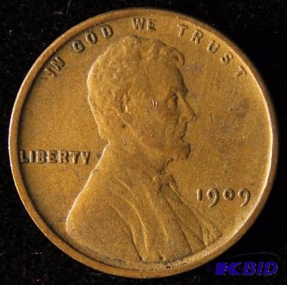 1909 V.D.B. LINCOLN WHEAT CENT