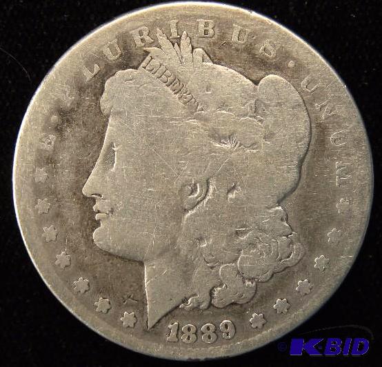 1889 CC CARSON CITY MORGAN SILVER DOLLAR  KEY DATE 