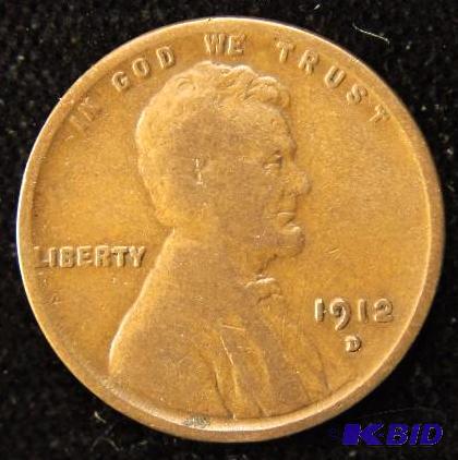 1912 D LINCOLN WHEAT CENT