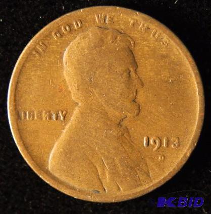 1913-D LINCOLN WHEAT CENT
