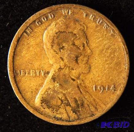 1914 LINCOLN WHEAT CENT