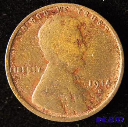 1914-S LINCOLN WHEAT CENT BETTER DATE COIN