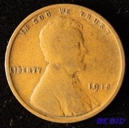 1915 LINCOLN WHEAT CENT