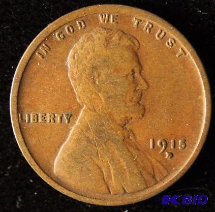 1915-D LINCOLN WHEAT CENT