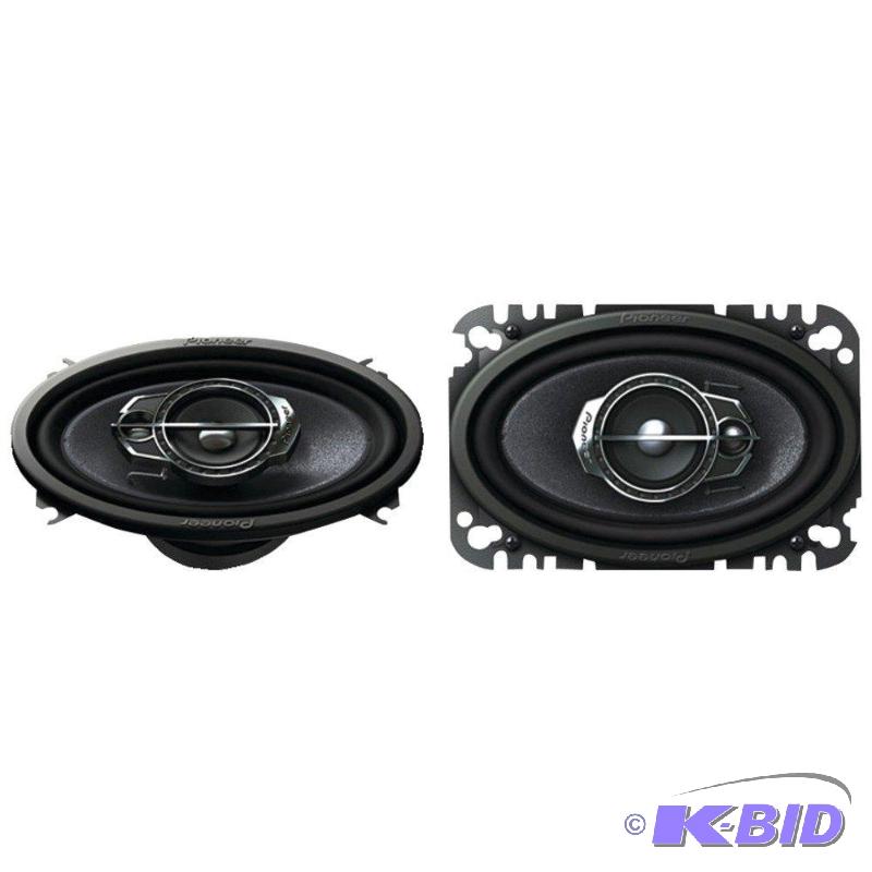 lot 13 image: Pioneer TS-A4675R 4 X 6 3-Way Speakers