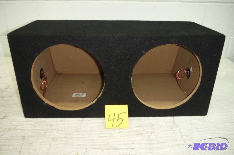 lot 45 image: Subwoofer box for 2-10Subs
