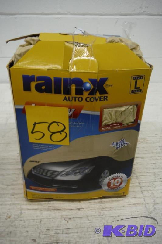 lot 58 image: Rain-X 804515 Beige Large Luxury Car Cover