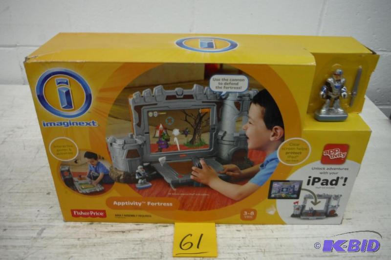 lot 61 image: Fisher-Price Imaginext Apptivity Fortress