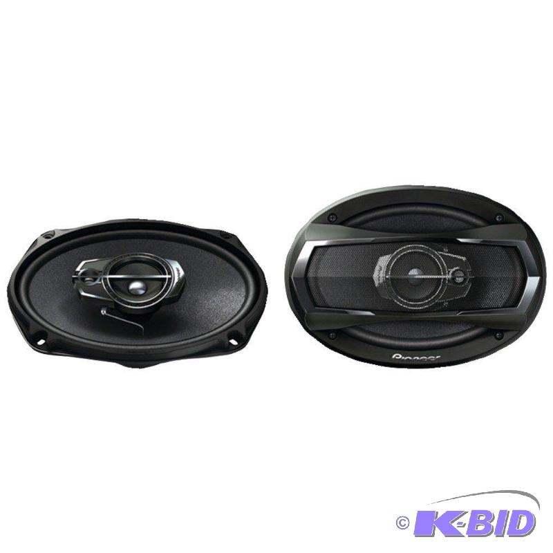 lot 7 image: Pioneer TS-A6965R 6 x 9 3-Way TS Series Coaxial Car Speakers