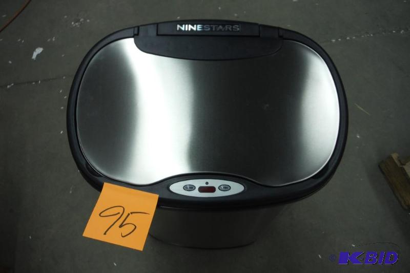 lot 95 image: Ninestars Automatic Garbage Can