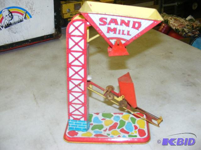 lot 189 image: Sand Mill tin toy...