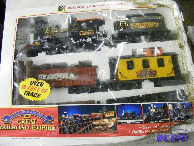 lot 195 image: Great Railroad Empire Train Set...