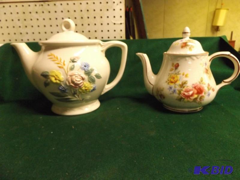 lot 52 image: Two Decorative Tea Pots...