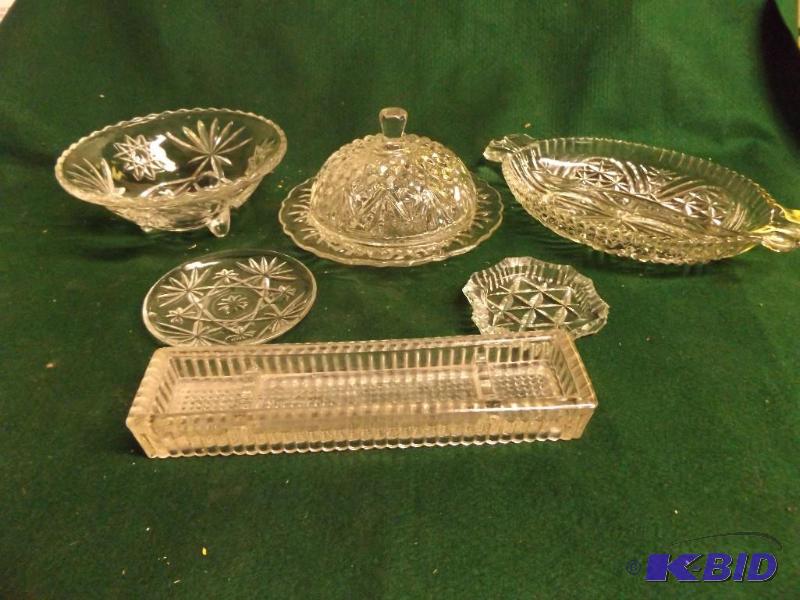 lot 69 image: Glassware serving dishes...