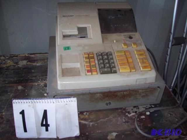 Sharp Electric Cash Register, # ER2386&nbsp ...