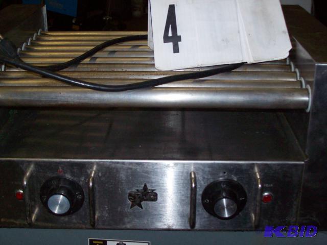 Star MFG. Stainless Hot Dog Roller Cooker, NS...