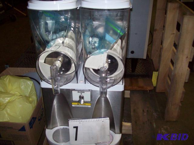 Bunn Dual Slushie Maker, Excellent Shape,NSF...