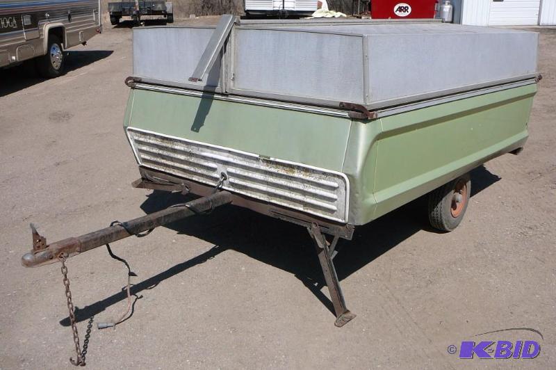 Vintage Tent Trailer Made by Vesely Company M...