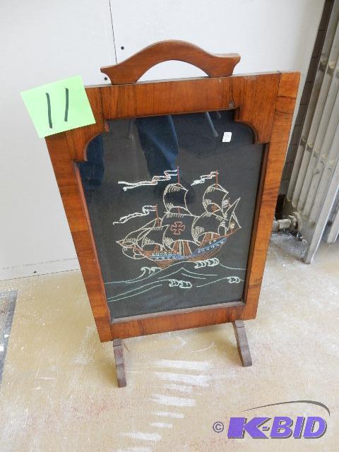 Fireplace screen