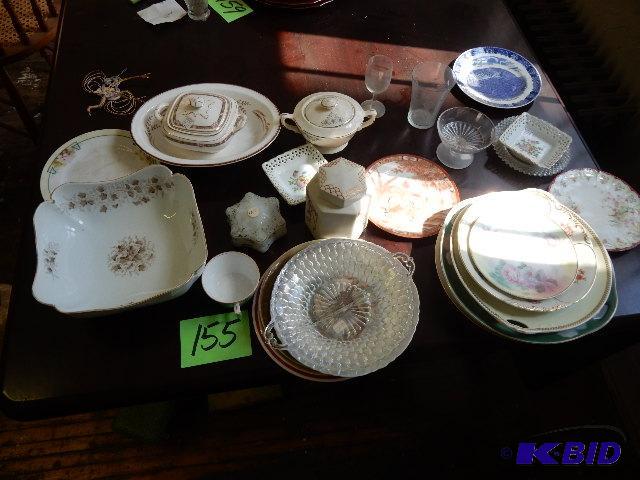 Misc. Glassware as pictured
