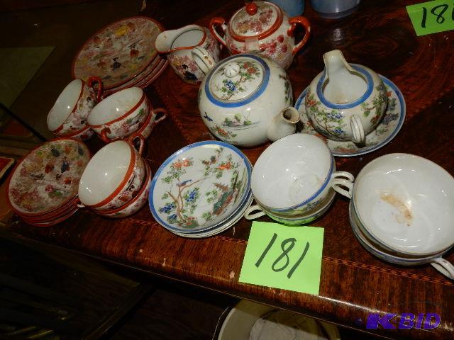 Partial Tea Sets..