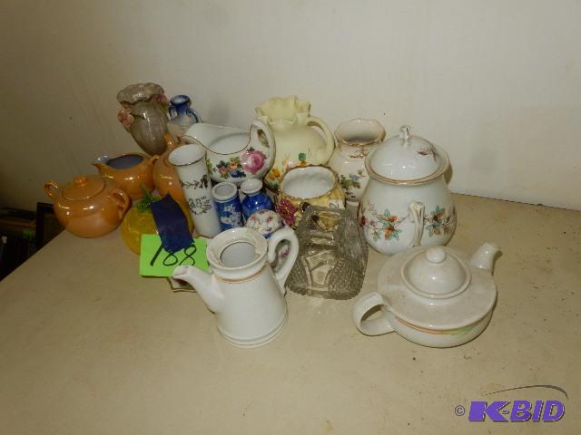 Misc. Glassware as pictured