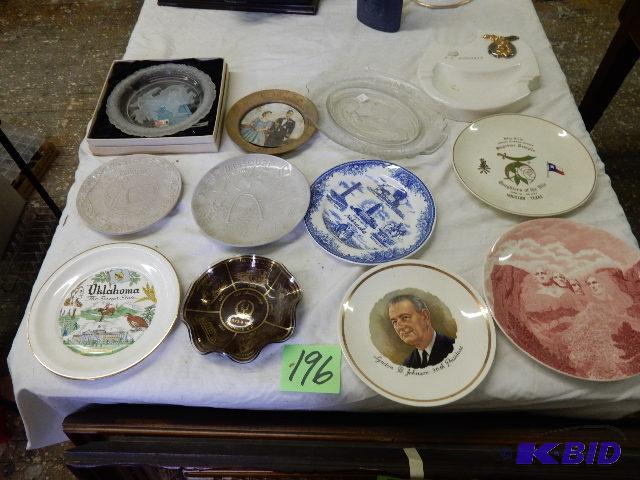 12 Commemorative Plates