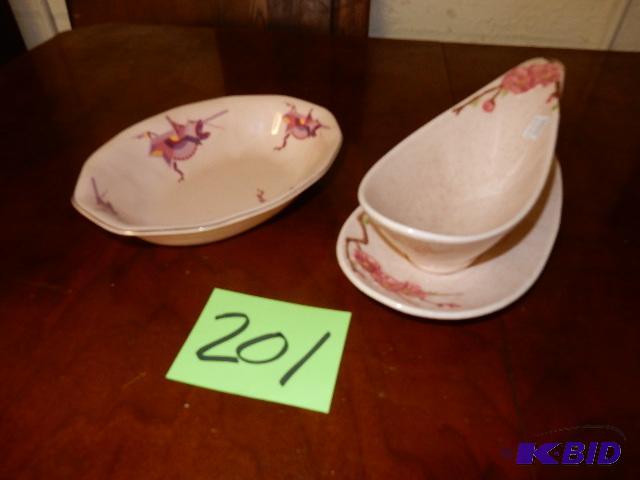 Mid Mod Gravy Boat, Serving bowl
