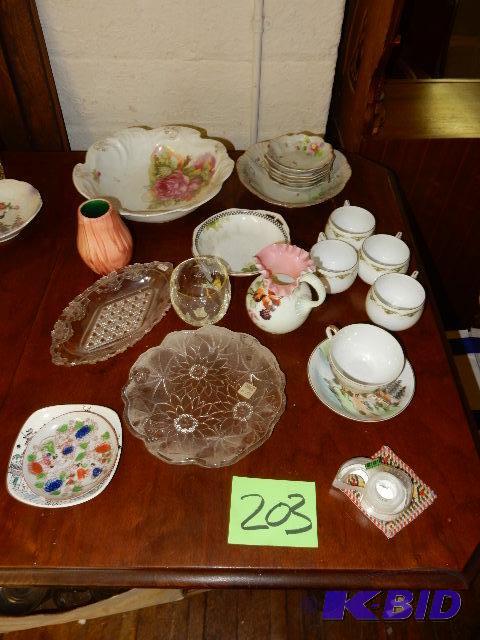 Misc. Glassware as pictured