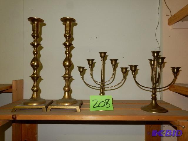 Brass Candle Holders