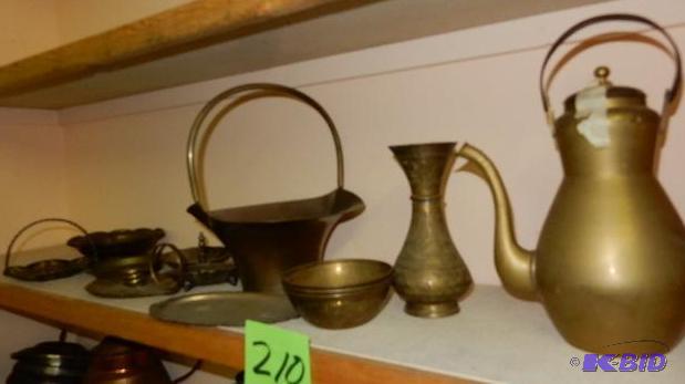 Brass Ware as pictured