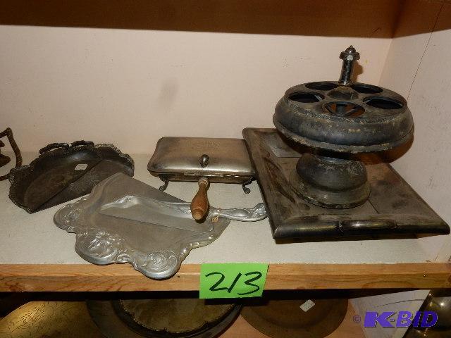 Misc. Silver Plate as shown