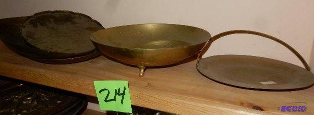 Brass Plates and Bowls