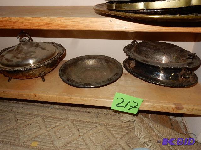 Silver Plate items as pictured