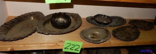 Silver Plate items as pictured