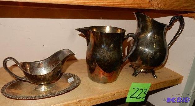 Silver Plate items as pictured