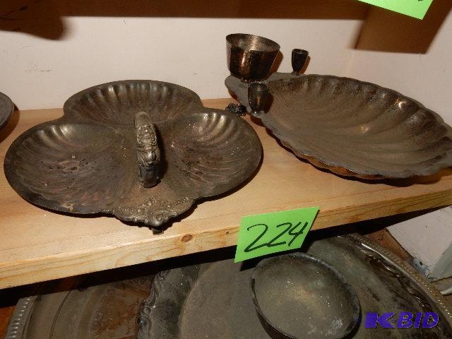 Silver Plate items as pictured