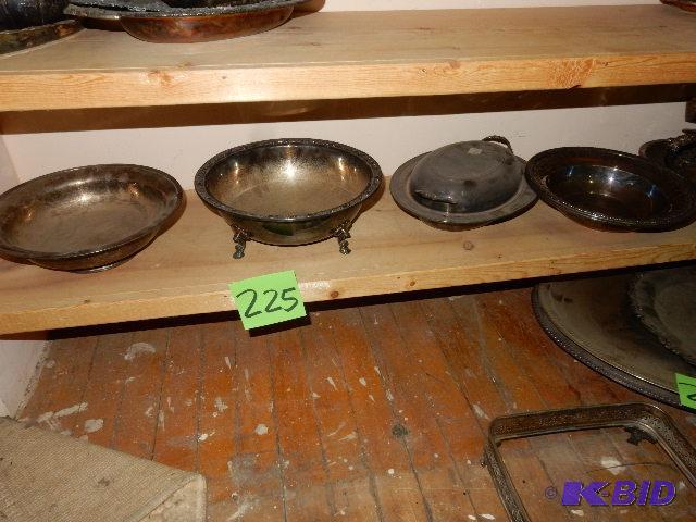 Silver Plate items as pictured