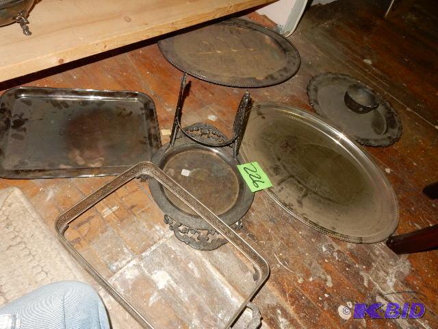 Silver Plate items as pictured