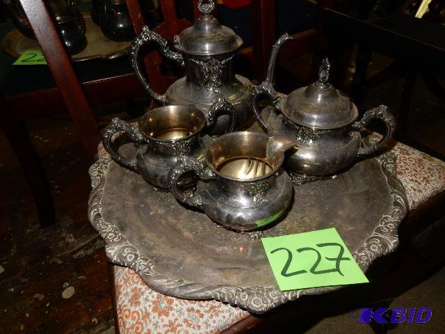 Silver Plate items as pictured
