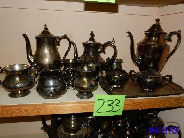 Silver Plate items as pictured