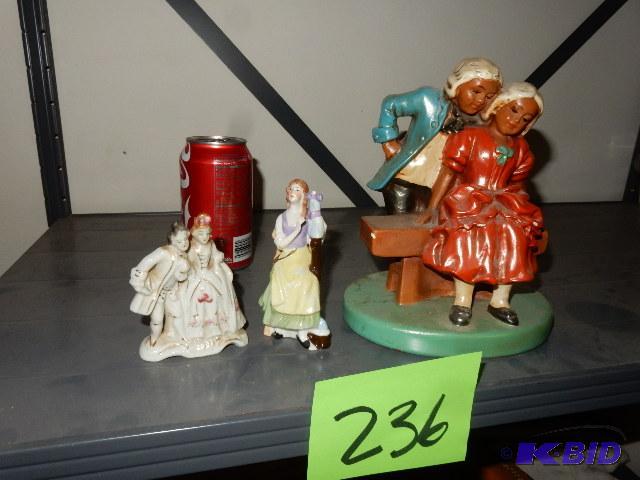 3 Character Statues