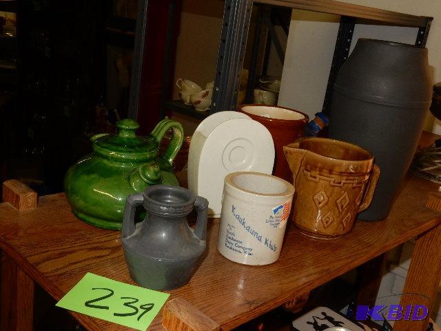 Misc. Pottery, Craftstone, Kaukauna