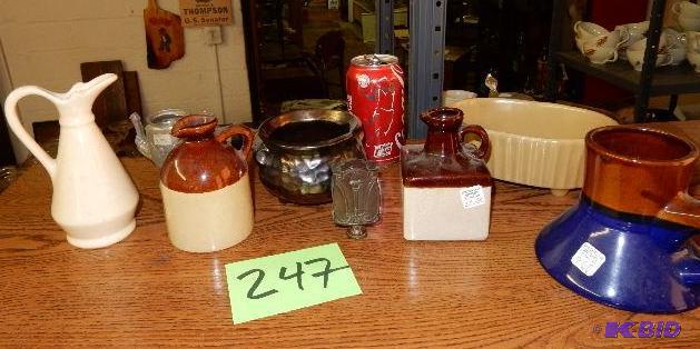 Misc. Potter items including Hull and McCoy