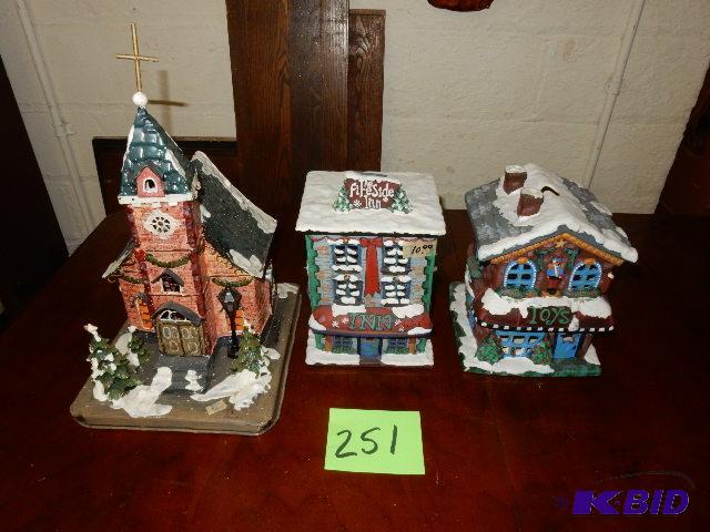 3 WinterXmas Theme Buildings