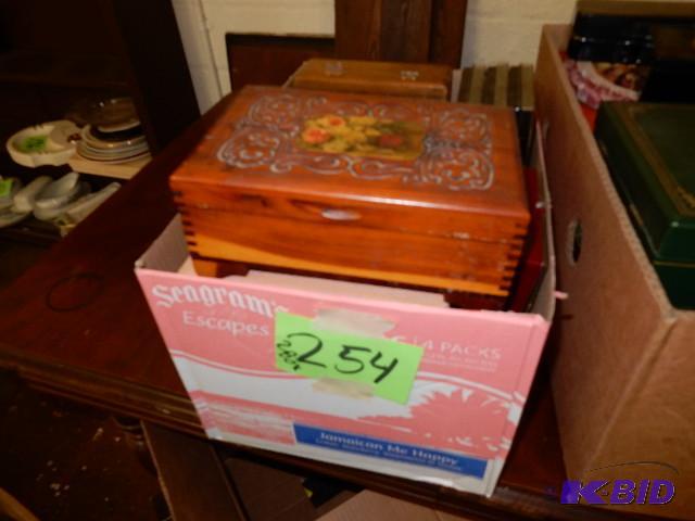 Misc. Display and Storage Boxes