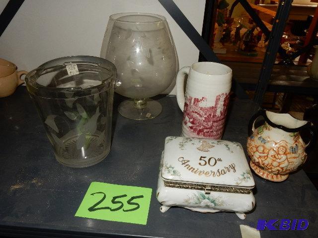 Misc. Glass items