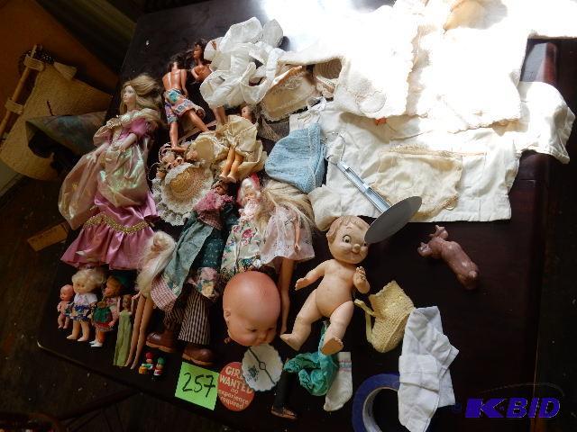 Misc. Dolls, Clothes, Parts